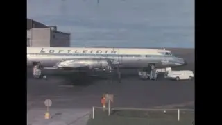 Reykjavik-Keflav&iacute;k (Airport) 1965 archive footage