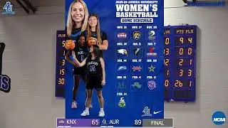 Women's Basketball - Aurora University vs. Knox College