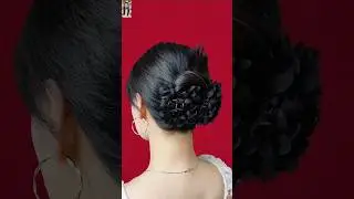 Quick & Classy Updo 💕 Only Hairclip Required! #shorts