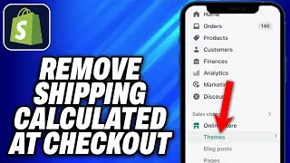 How To Remove Shipping Calculated At Checkout On Shopify (2025) - Easy Fix