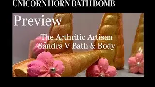 Unicorn Horn Bath Bomb Preview