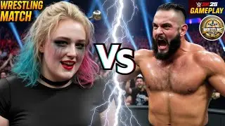 American Super Diva vs. Braun Strowman –EPIC Iron Man Match  WWE 2K25 Gameplay