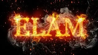 Photoshop Action Real Fire Text Logo Creator