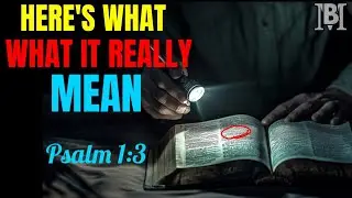 The Hidden Meaning of Psalm 1:3 That Will Blow your MIND.