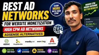 Best Ad Networks for Website Monetization in 2026 | High CPM Ad Networks & AdSense Alternatives