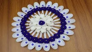 Best Reuse Waste Plastic Spoon | Best Out Of Waste - Spoon Recycling Idea -Waste Material Craft Idea