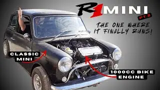 My Yamaha R1 Classic Mini Build - Part 2 - Moto Vlog 40