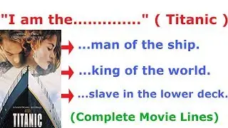 Can You Complete 10 Famous Movie Lines | Movie dialogue Quiz