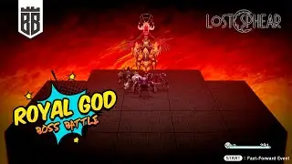Lost Sphear: Royal God Boss Battle