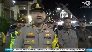 PASTIKAN KEAMANAN MALAM IBADAH NATAL, POLRES KETAPANG DAN FORKOPIMDA TINJAU SEJUMLAH GEREJA