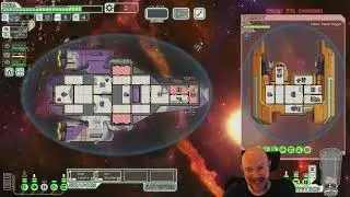 FTL Hard mode, NO pause, Random Ship Streaks! Kestrel C, 9th run