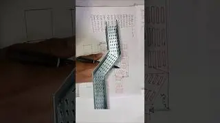 Cable Tray 45 Degree Bend #usmanelectrical #cabletray
