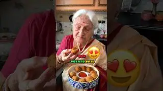 Crispy Bread Potato Balls 😍🥔 || Easy & Tasty Recipe #food #shorts #potato