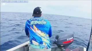 Pesca de at&uacute;n de aletas amarilla en panama-arenas de mariato.