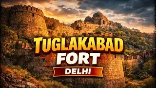 Tughlakabad Fort Delhi | Forgotten Fort of Sultan Ghiyasuddin Tughlaq | Full Travel Guide