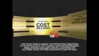 Anti Prop 5 Commerical with Feinstein
