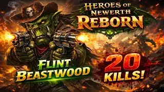 HoN [REBORN] - Flint Beastwood is DEADLY !