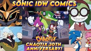 Sonic IDW Chaotix 30th Anniversary Special Comic (Review) 