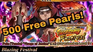 *500 Free Pearls!* Log in NOW!!! 6 Steps on BF Pain Banner! | Naruto Ultimate Ninja Blazing