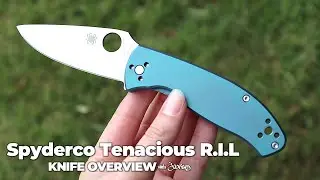 Spyderco Tenacious R.I.L Folding Knife | 5-Minute Overview | Atlantic Knife