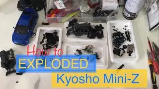 How to explode Kyosho Mini-Z [Full video in Bahasa] - Bongkar sampe habis!!