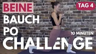 Tag 4 - starke Beine Workout &ndash; Schlanke, straffe Beine in nur 10 Minuten