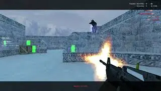 Counter strike 1.6. -  Respawn server gameplay Demo