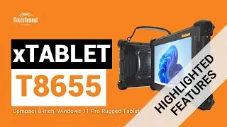 xTablet T8655: Compact, Rugged, and Ready for Anything