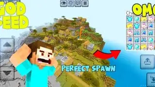 Minecraft Bedrock 1.21 GOD SEED Epic Blacksmith Village, Trial Chambers & Stronghold! (PE 1.21.100) 