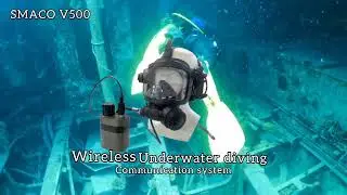 wireless underwater diving communication system