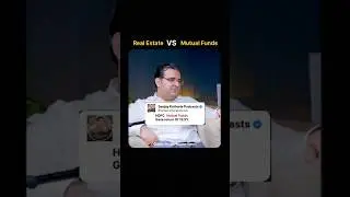 Mutual Funds vs Real Estate |                             #shorts #viral #viralvideo #youtubeshorts