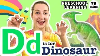 Preschool Learning: D is for Dinosaur! (75 min. class)