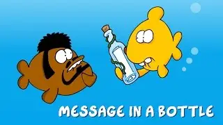 Ruthe Cartoons - BUBBLES - Message in a Bottle