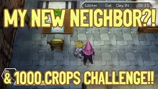 Innocent Life A Futuristic Harvest Moon PPSSPP [Part 14] - 1000 CROPS CHALLENGE & NEW NEIGHBORS!!