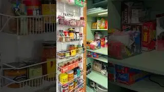 DIY Pantry Makeover Part 4! #pantry #kitchenorganization #homeorganization #diy #kitchenmakeover