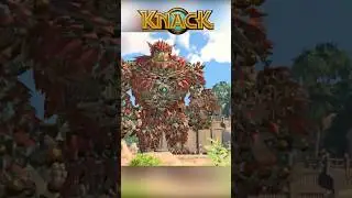 Knack virou MONSTRO contra esse boss! 😤 #knack #games