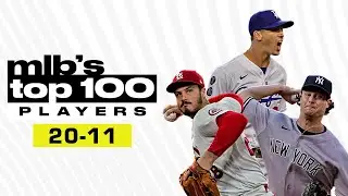 MLB's Top 100 Players Countdown (20-11) | (Star power of Correa, Judge, Scherzer, etc featured here)