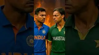 Shoaib Akhtar v/s Lakshmipathy Balaji. Deadliest combination in cricket history. #shorts #cricket
