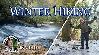Winter Hiking Hickory Run State Park | Attempting to Reach Hawk Falls