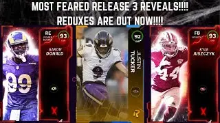 MOST FEARED RELEASE 3 REVEALS!!!!! NEW REDUXES ARE OUT NOW!!!!!! MADDEN 22