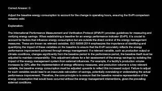 ISO 50006 2014   Energy Performance Indicators Free Practice Test video