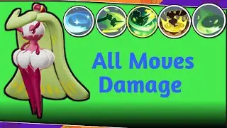 Tsareena All Moves Damage | Pokemon unite #Pokemonunite #Tsareena #Pikachu