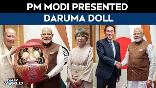PM Modi Japan Visit | PM Modi Receives A Daruma Doll During His Japan Visit
