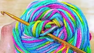 Amazingly Beautiful and Easiest of all 😍 just 2 Rows Repeat, Super Easy Crochet Pattern for you 