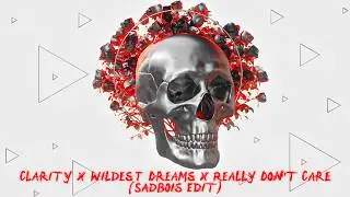 Clarity x Wildest Dreams x Really Don't Care (SadBois Edit) [Lyric Video]