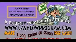 Best flyer and postcard programs, Crazy cash flyer, millionaire mailer, Top Mailbox Cash Money Flyer