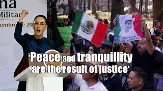 Sheinbaum wards off 'a foreign intervention' at anniversary of Mexican Revolution amid Gen-Z protest