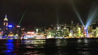 Hong Kong Laser Show | Лазерное шоу в Гонконге