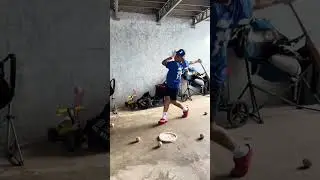 no days off #baseball #baseballszn #beisbol #mlb #batflip #entrenando