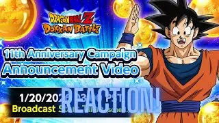 11TH ANNIVERSARY CHARACTER REVEAL REACTION!